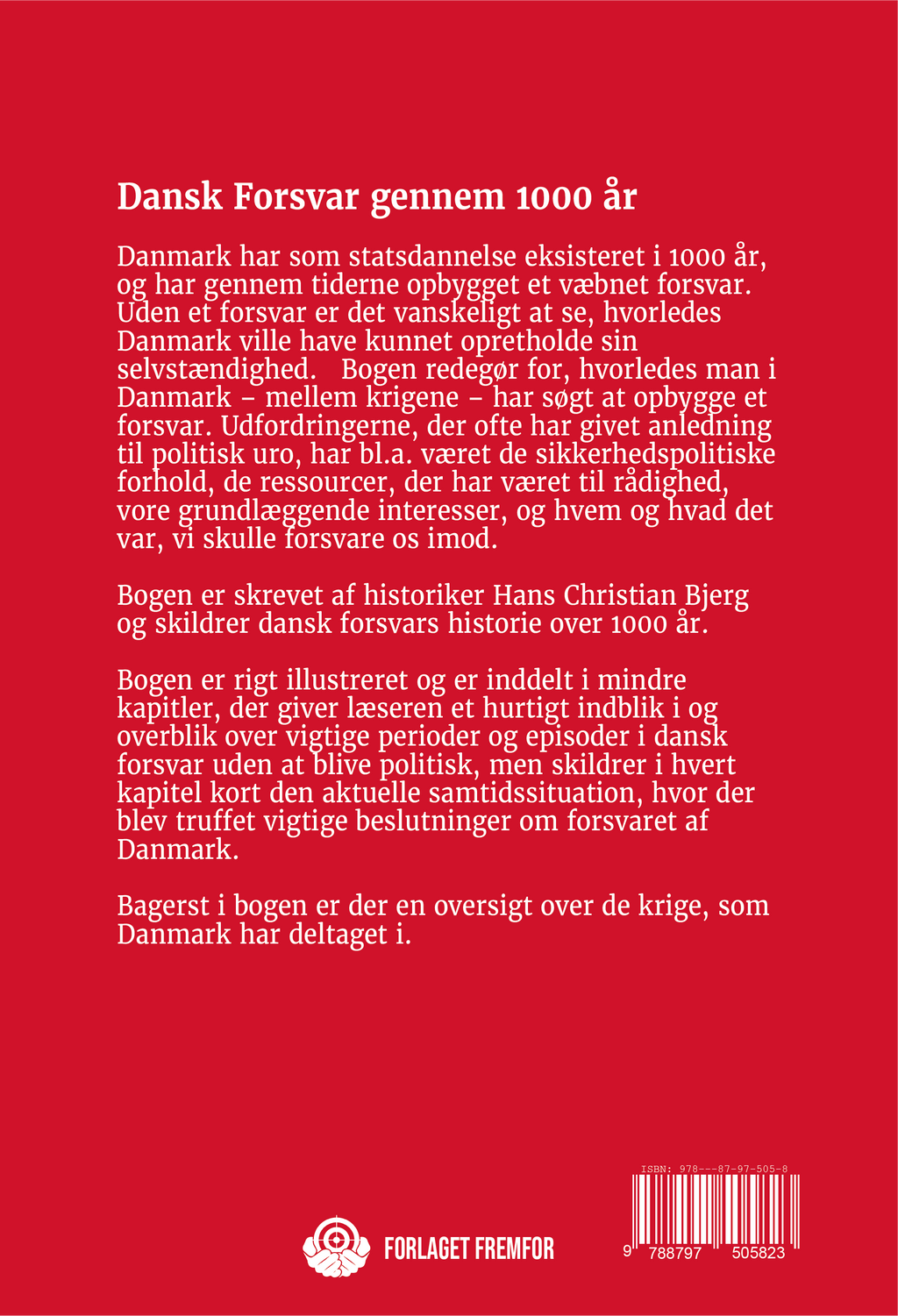 Ny bog: Dansk Forsvar gennem 1000 år