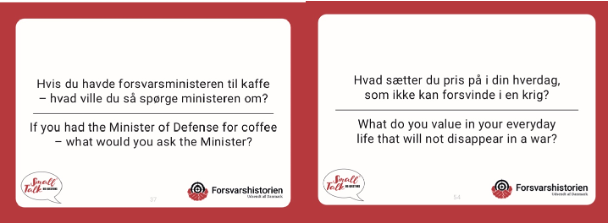 Samtalespil om krige, kriser og katastrofer