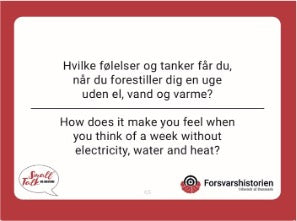 Samtalespil om krige, kriser og katastrofer